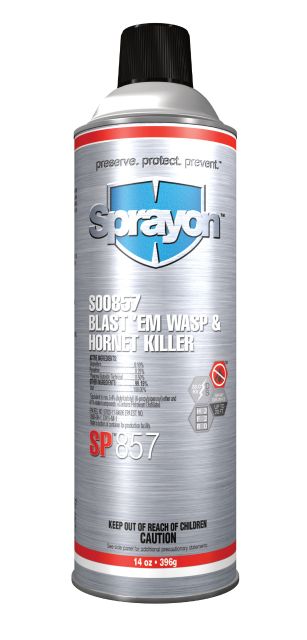 Sprayon BLAST ‘EM WASP & HORNET KILLER - Aerosols and Spray Paint
